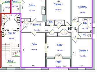 Vente appartement 5 pièces