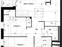 Vente appartement 3 pièces