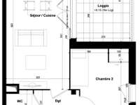 Vente appartement 3 pièces
