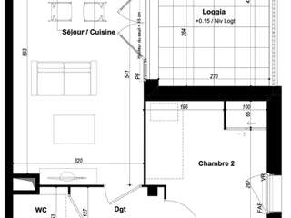 Vente appartement 3 pièces