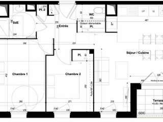 Vente appartement 3 pièces