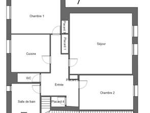 Vente Appartement 4 piècesChâteauneuf-du-Faou