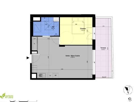 Vente appartement 2 pièces