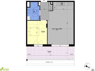 Vente appartement 2 pièces