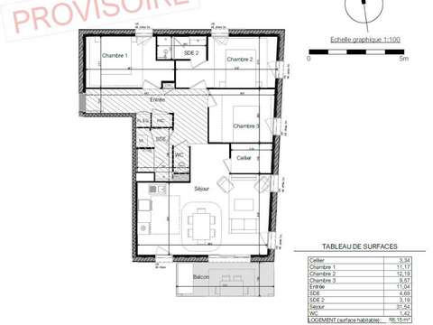 Vente appartement 4 pièces