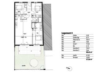 Vente appartement 4 pièces