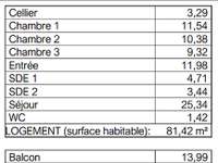 Vente appartement 4 pièces Vente appartement 4 pièces