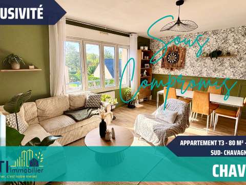 Vente appartement 4 pièces Chavagne 35