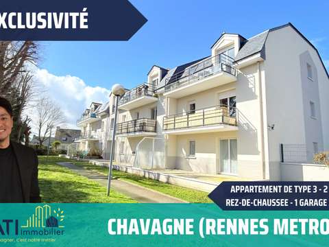 Vente appartement 3 pièces Chavagne 35