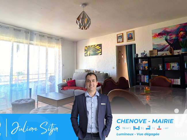 Appartement 4 pièces 78 m² · à Chenôve · 78 m² · 93 000 €