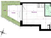 Vente appartement 1 pièce