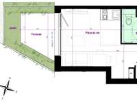 Vente appartement 1 pièce Vente appartement 1 pièce