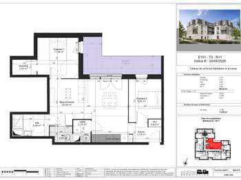 Vente appartement 3 pièces