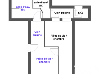 Vente appartement 1 pièce