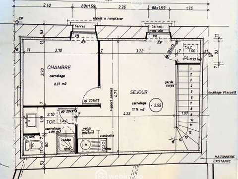 Vente appartement 2 pièces