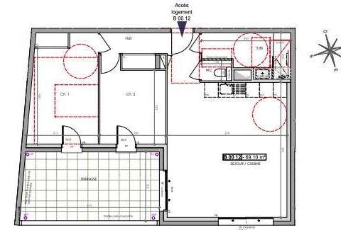 Vente appartement 3 pièces