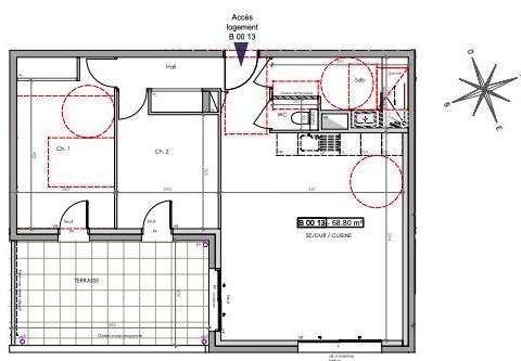 Vente appartement 3 pièces Claix 38
