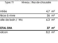 Vente appartement 1 pièce Vente appartement 1 pièce
