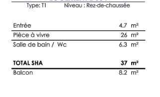 Vente appartement 1 pièce Vente appartement 1 pièce
