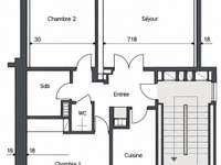 Vente appartement 3 pièces