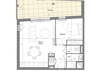 Vente appartement 2 pièces