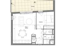 Vente appartement 2 pièces