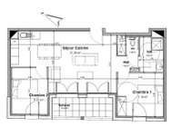 Vente appartement 3 pièces Vente appartement 3 pièces