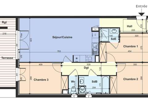 Vente appartement 4 pièces