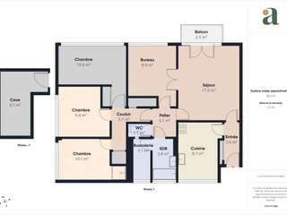 Vente appartement 5 pièces