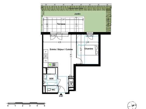 Vente appartement 2 pièces