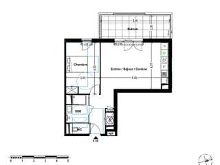 Vente appartement 2 pièces