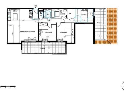 Vente appartement 4 pièces