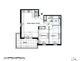 Vente appartement 3 pièces