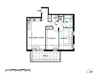 Vente appartement 3 pièces