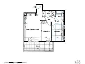 Vente Appartement 3 piècesCogolin