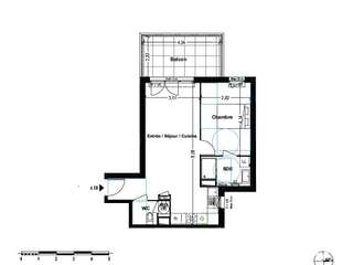 Vente appartement 2 pièces