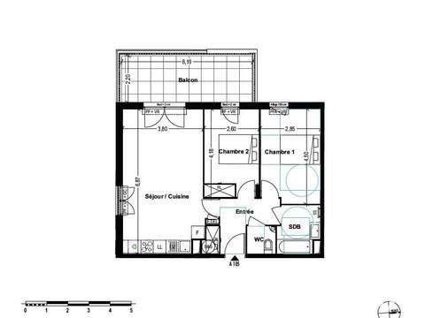 Vente appartement 3 pièces