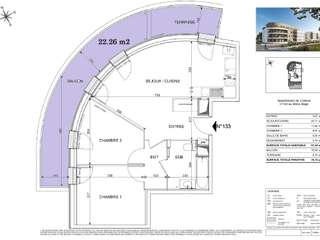 Vente appartement 3 pièces
