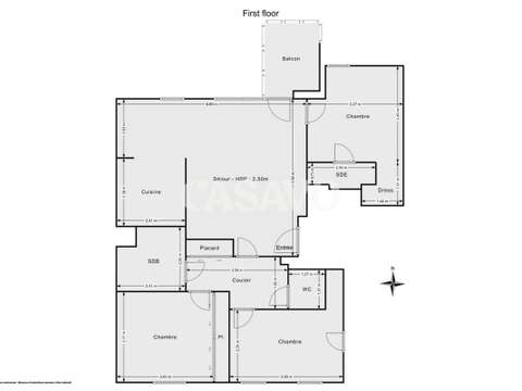 Vente appartement 5 pièces
