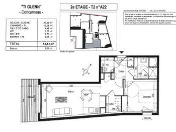 Vente appartement 2 pièces