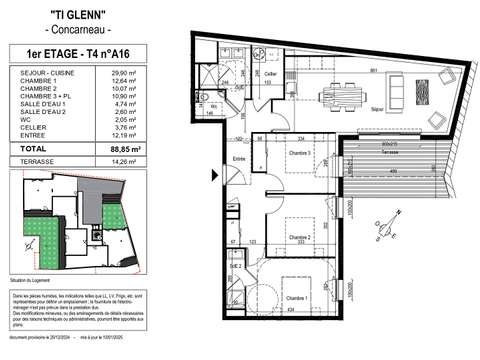 Vente appartement 4 pièces