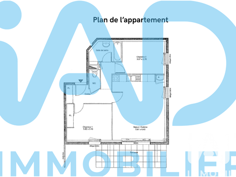 Vente appartement 3 pièces Vente appartement 3 pièces