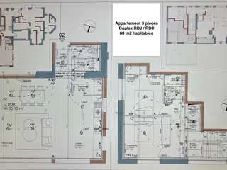 Vente appartement 3 pièces