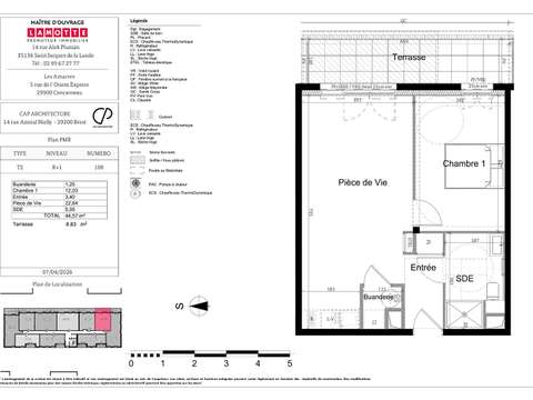 Vente appartement 2 pièces