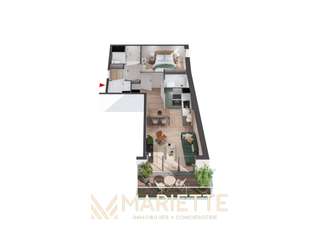Vente appartement 2 pièces