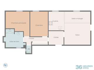 Vente appartement 3 pièces