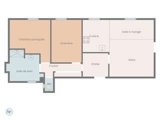 Vente appartement 3 pièces