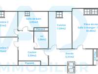Vente appartement 3 pièces