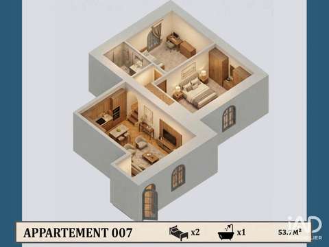 Vente appartement 3 pièces Confolens 16