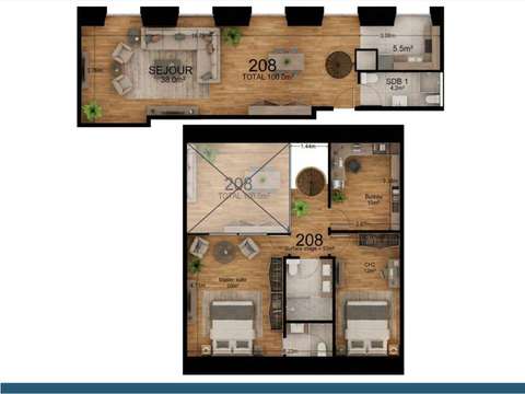 Vente appartement 4 pièces Vente appartement 4 pièces